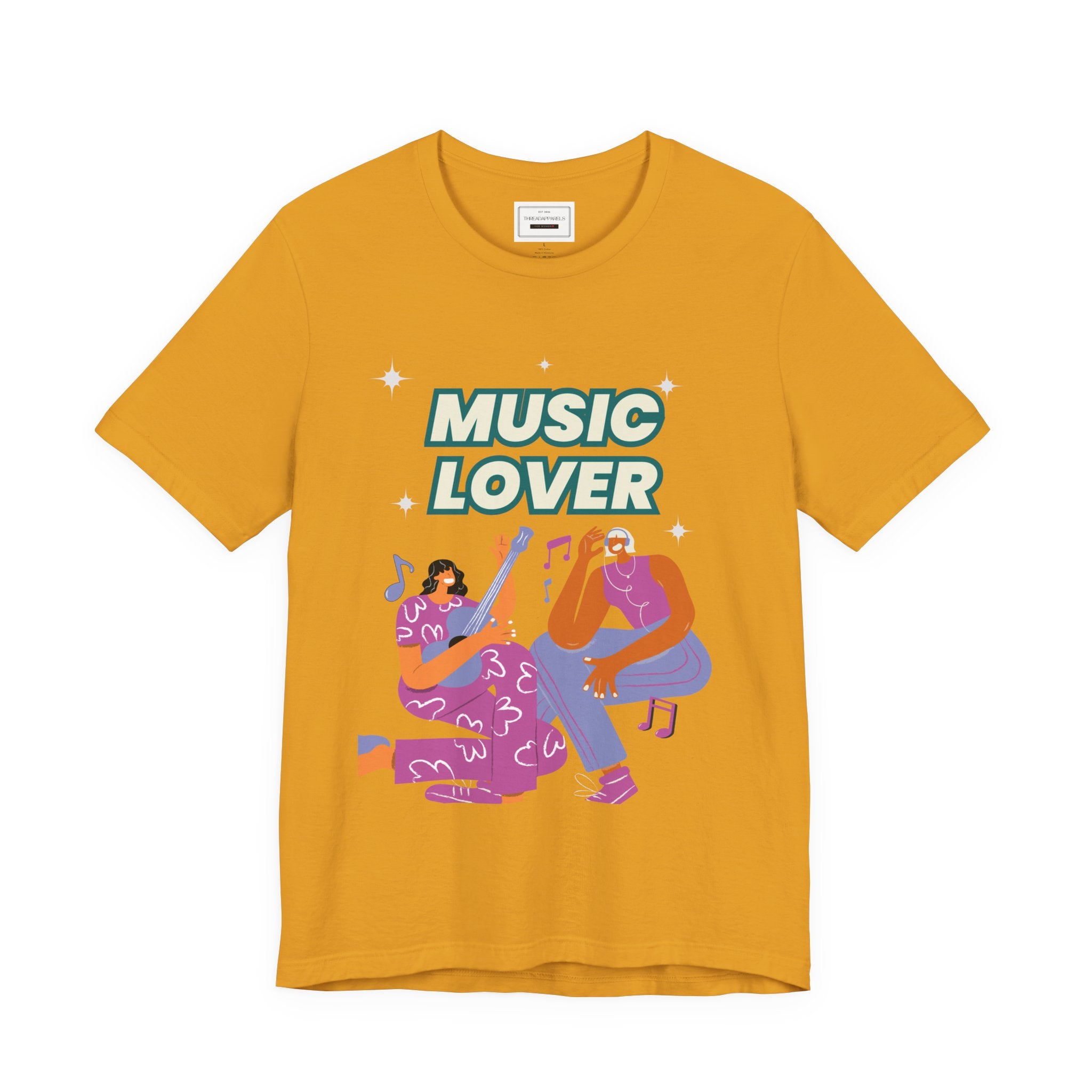 Music Lover T‑Shirt — Graphic Tee for Musicians & Concert Fans