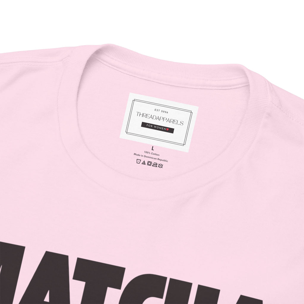 Matcha Lovers T-Shirt — Cute Matcha Tea Graphic Tee for Tea Enthusiasts