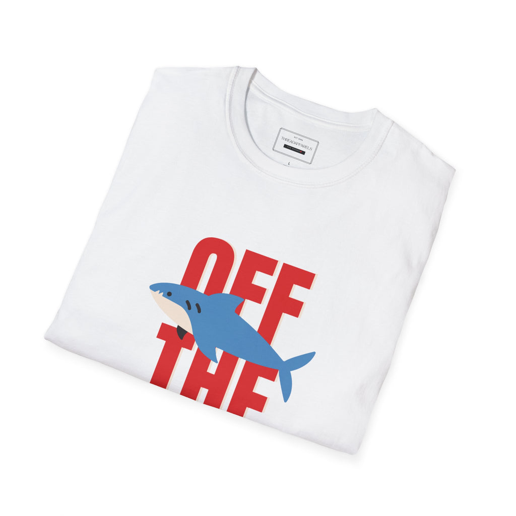 Off The Hook Shark T-Shirt — Funny Fishing Graphic Tee
