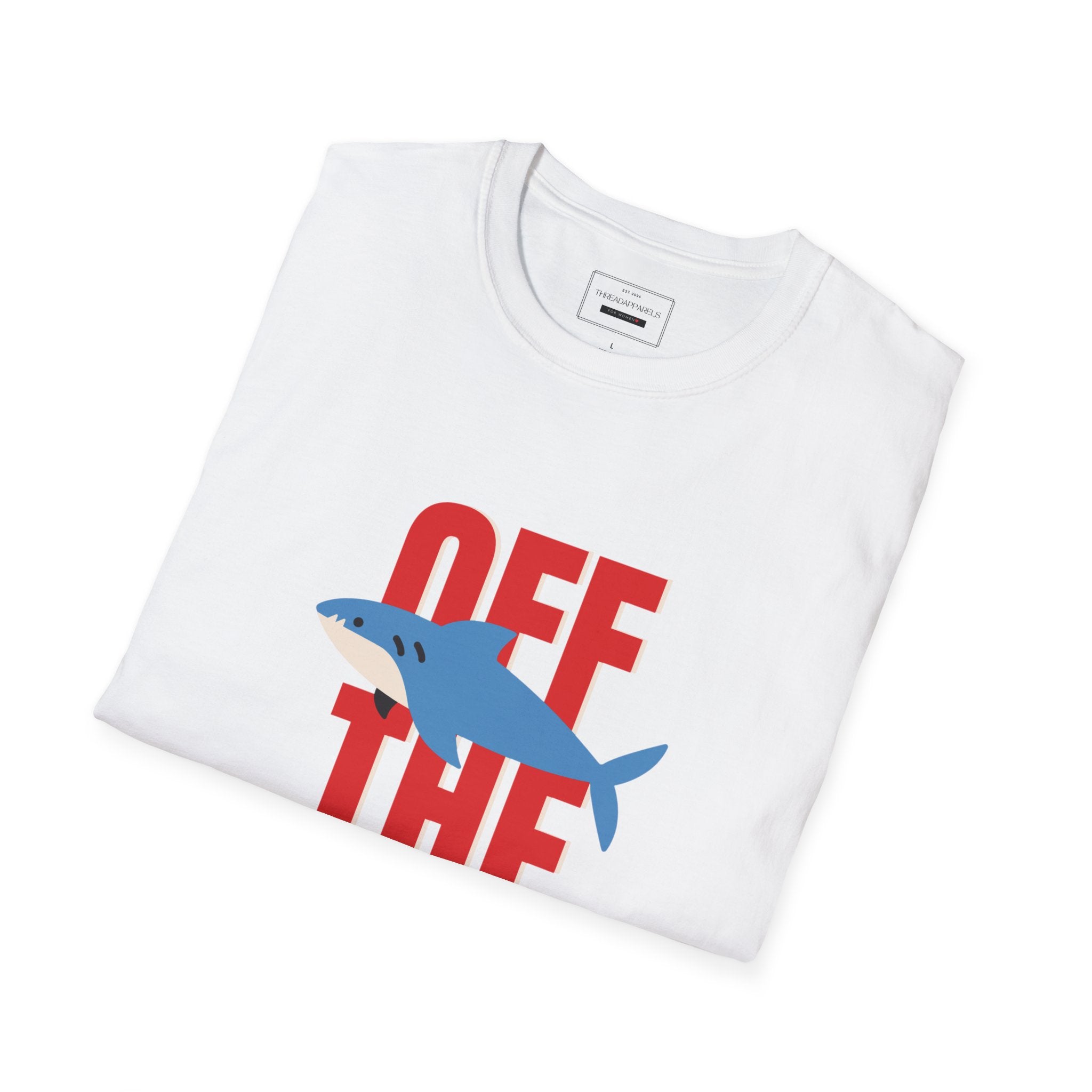 Off The Hook Shark T-Shirt — Funny Fishing Graphic Tee