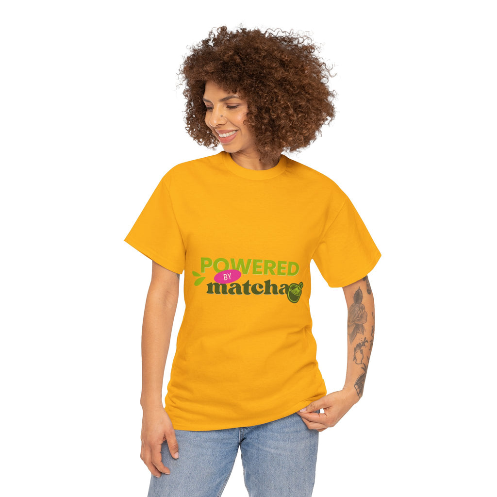 Powered by Matcha T-Shirt — Matcha Lover Tee