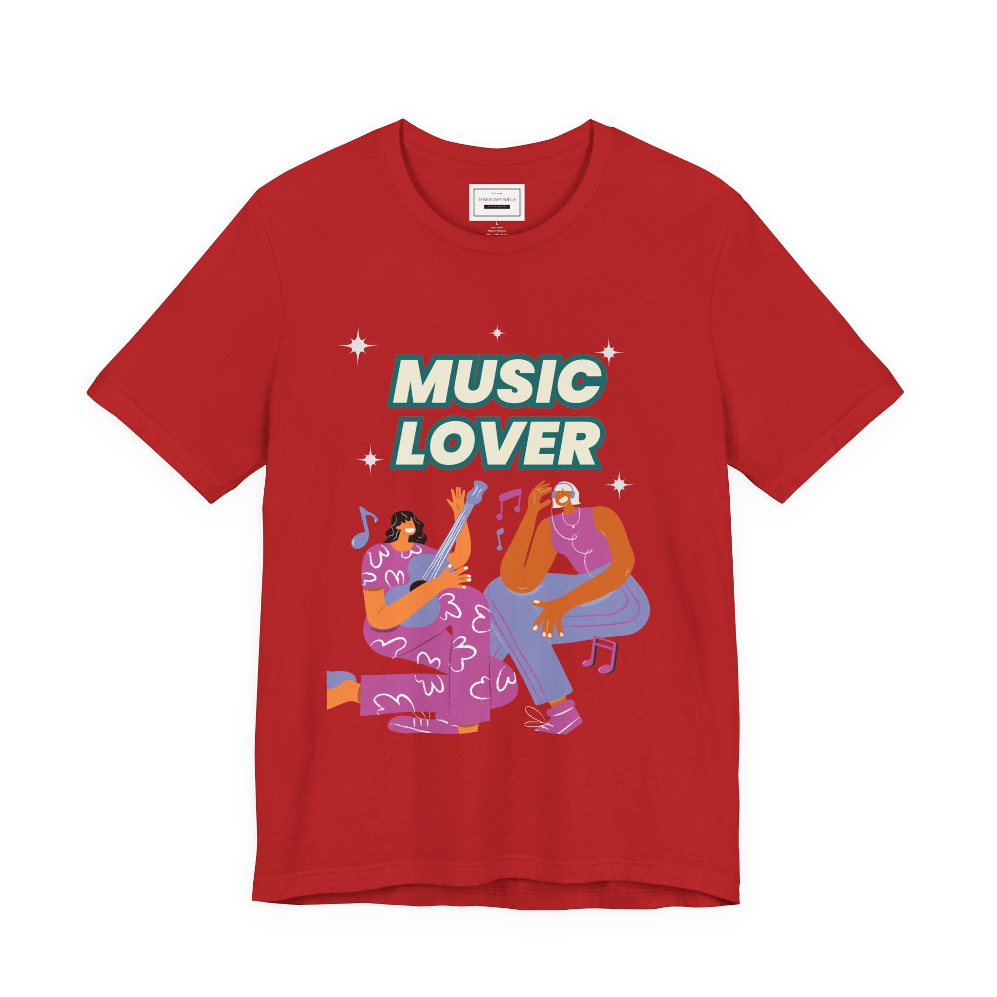 Music Lover T‑Shirt — Graphic Tee for Musicians & Concert Fans