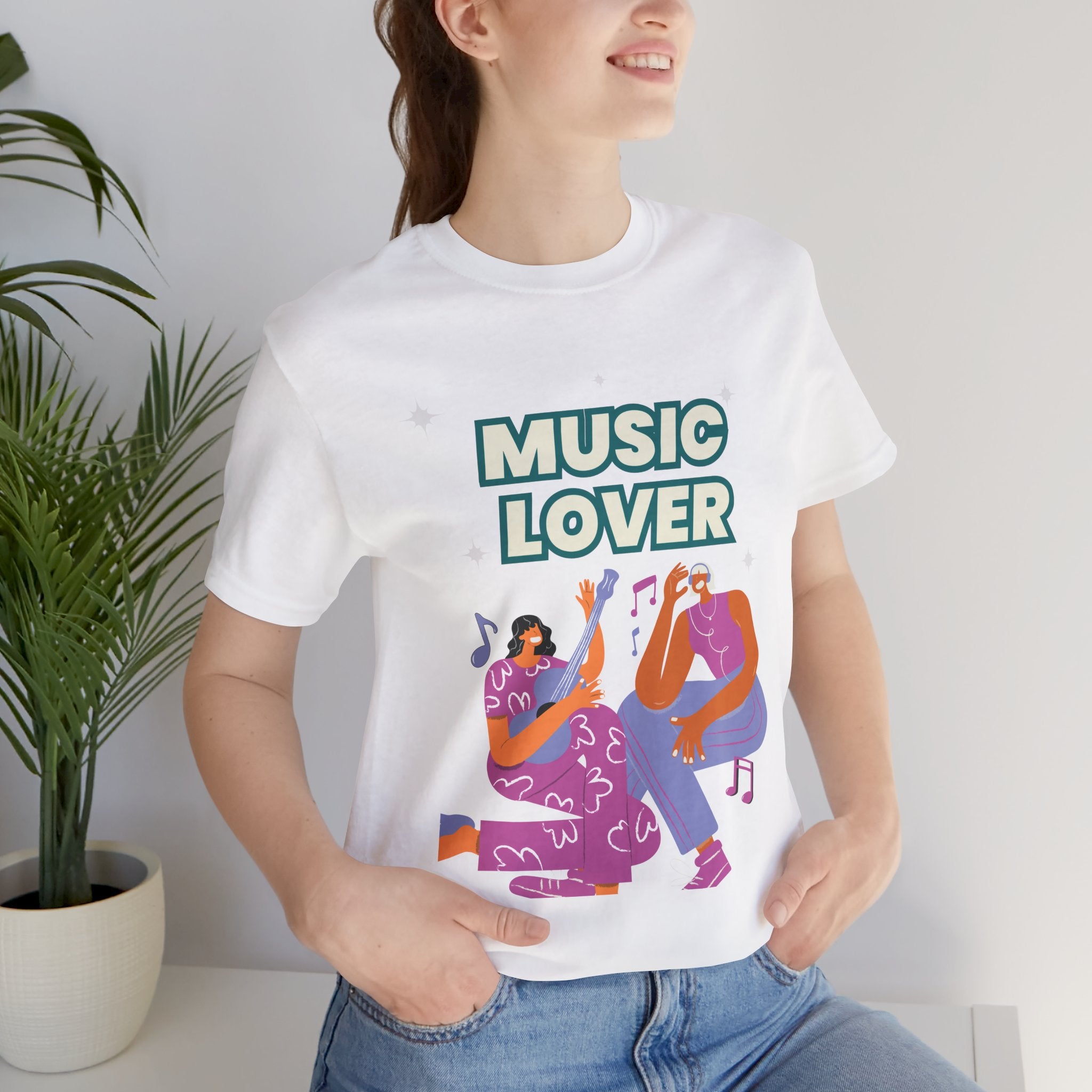 Music Lover T‑Shirt — Graphic Tee for Musicians & Concert Fans