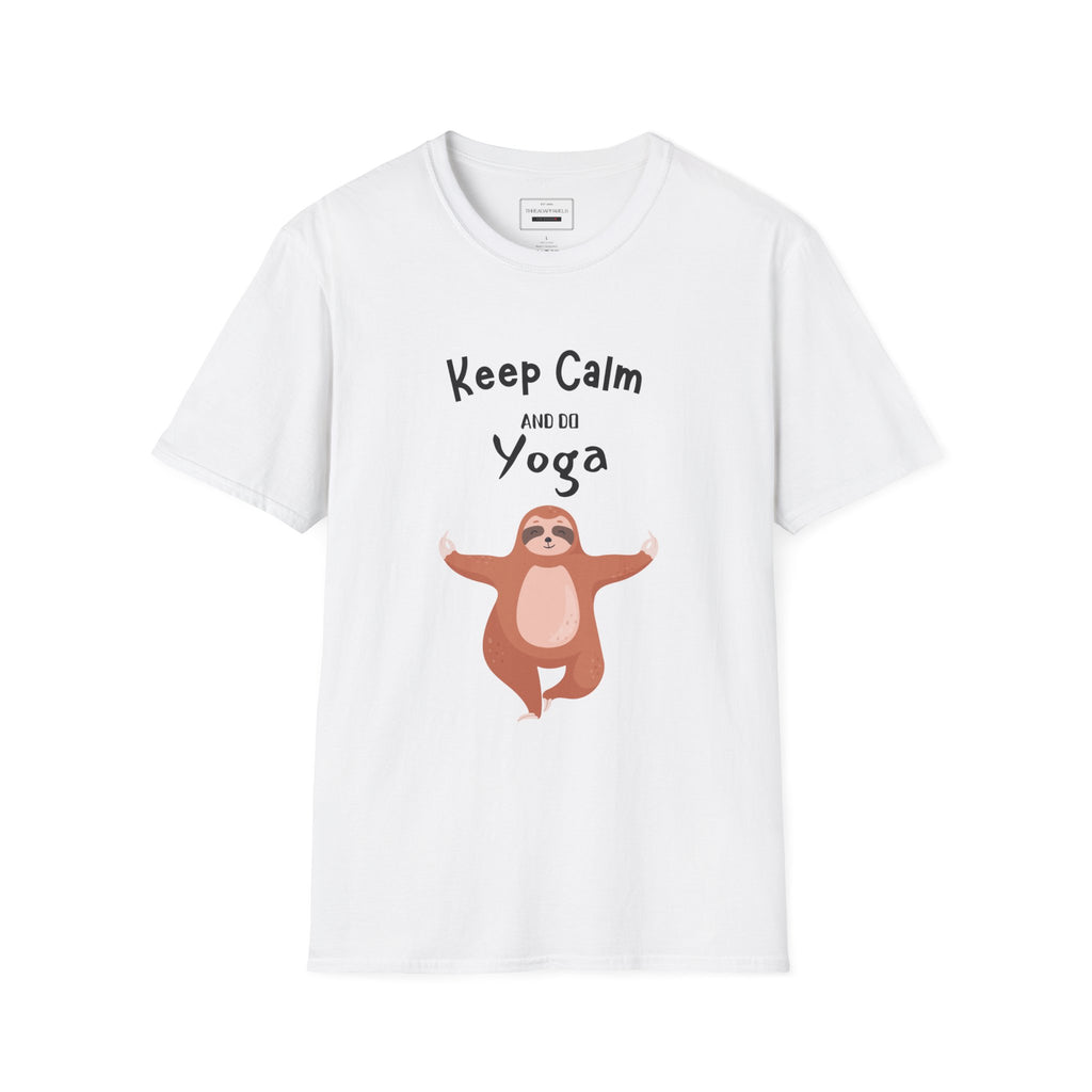 Keep Calm and Do Yoga Sloth T-Shirt