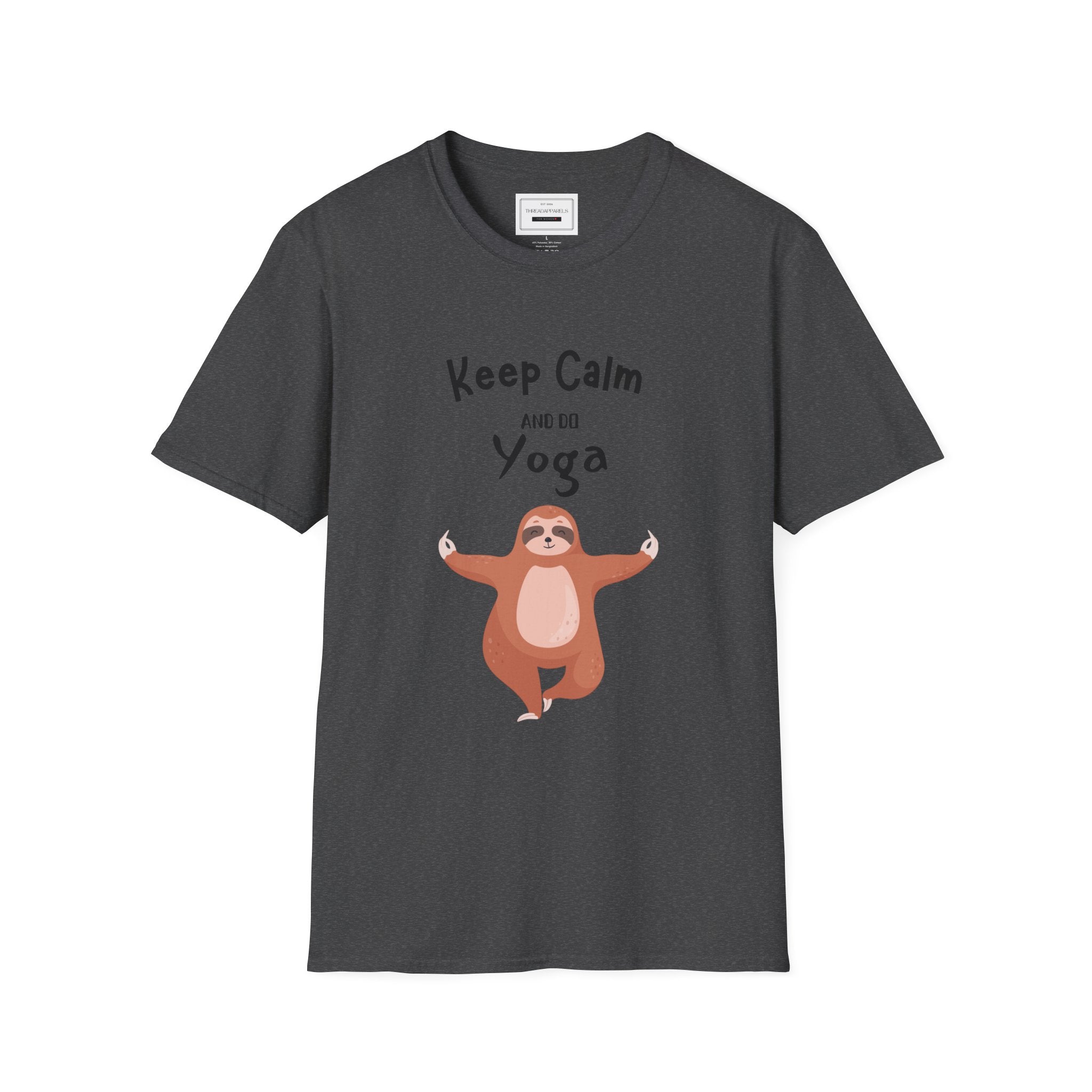 Keep Calm and Do Yoga Sloth T-Shirt