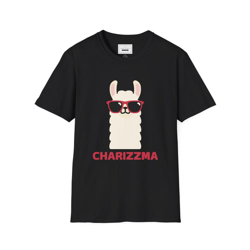 Charizzma Llama T-Shirt — Cute Sunglasses Graphic Tee