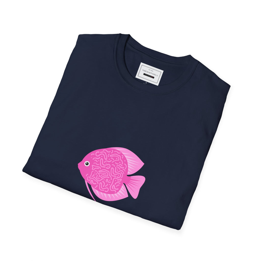 Catch Me If You Can Pink Fish T-Shirt